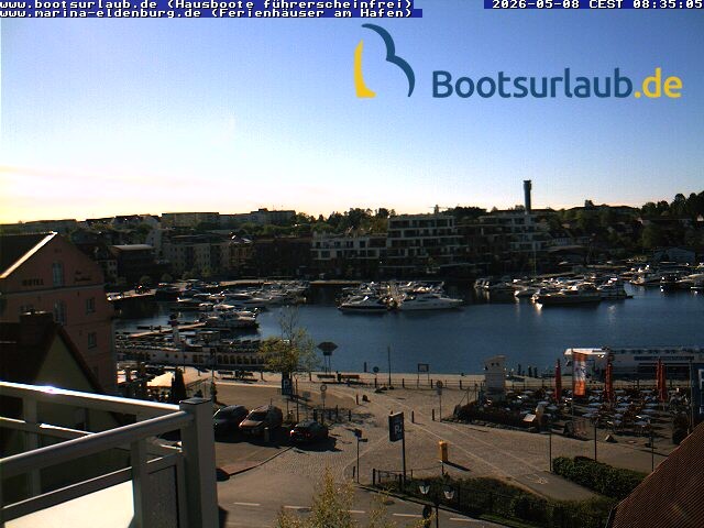 Archiv Foto Webcam Hafen in Waren an der Müritz