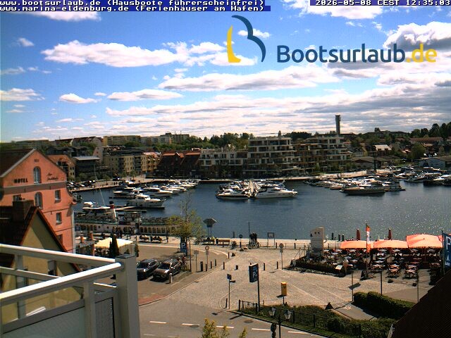 Archiv Foto Webcam Hafen in Waren an der Müritz