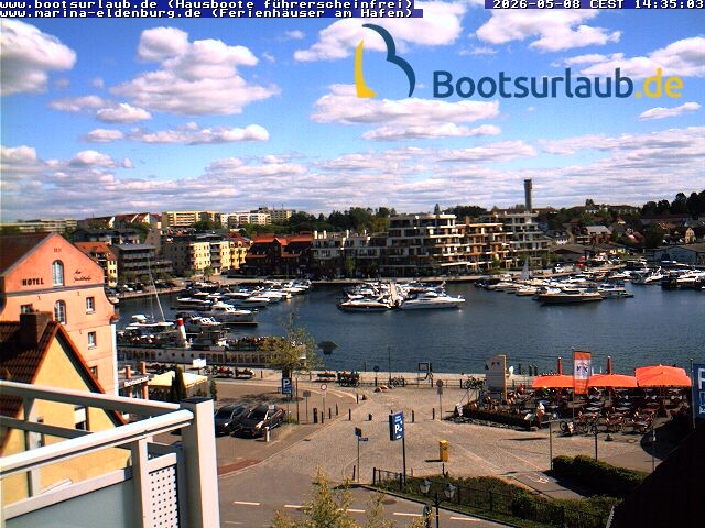 Archiv Foto Webcam Hafen in Waren an der Müritz