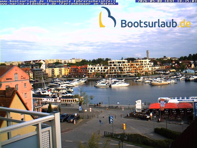 Archiv Foto Webcam Hafen in Waren an der Müritz