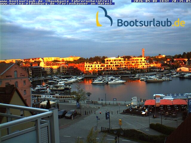 Archiv Foto Webcam Hafen in Waren an der Müritz