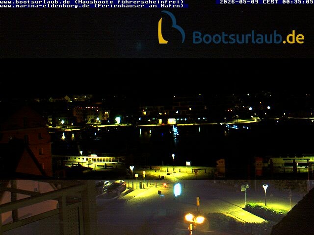 Archiv Foto Webcam Hafen in Waren an der Müritz