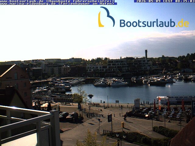 Archiv Foto Webcam Hafen in Waren an der Müritz