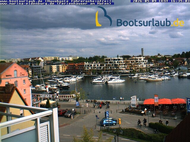 Archiv Foto Webcam Hafen in Waren an der Müritz