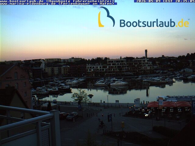 Archiv Foto Webcam Hafen in Waren an der Müritz