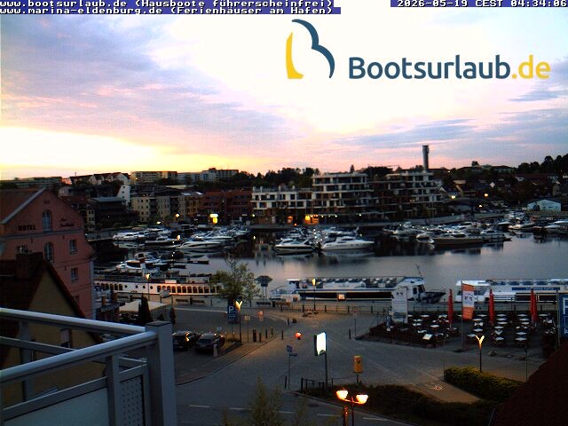 Archiv Foto Webcam Hafen in Waren an der Müritz