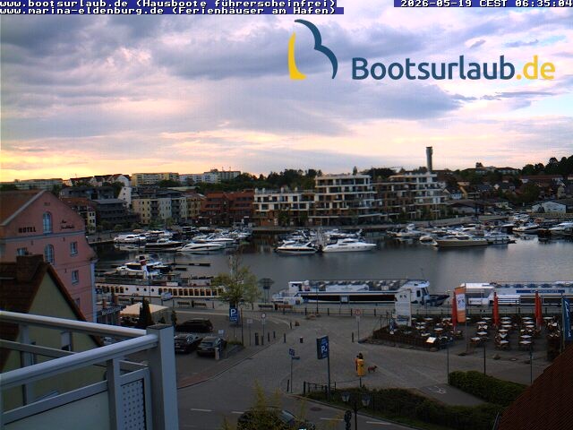 Archiv Foto Webcam Hafen in Waren an der Müritz