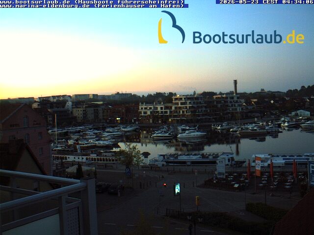 Archiv Foto Webcam Hafen in Waren an der Müritz