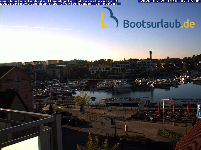 Archiv Foto Webcam Hafen in Waren an der Müritz
