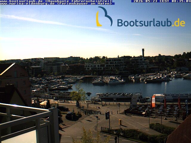 Archiv Foto Webcam Hafen in Waren an der Müritz