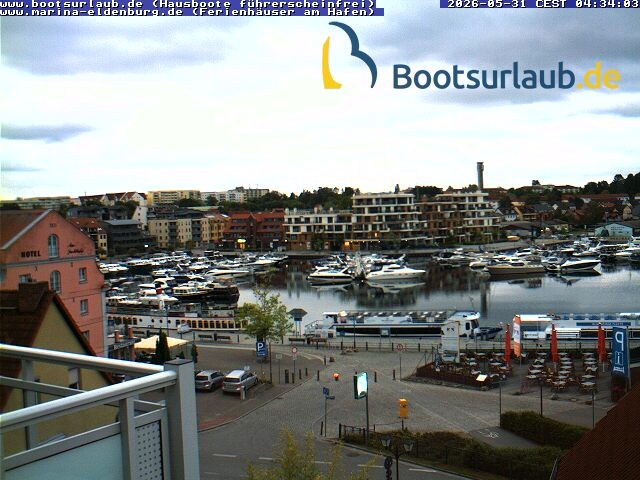 Archived image Webcam Port in Waren (Müritz)