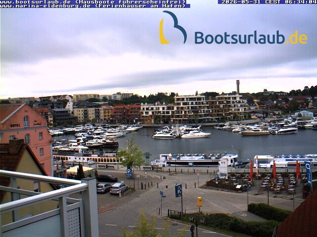 Archived image Webcam Port in Waren (Müritz)