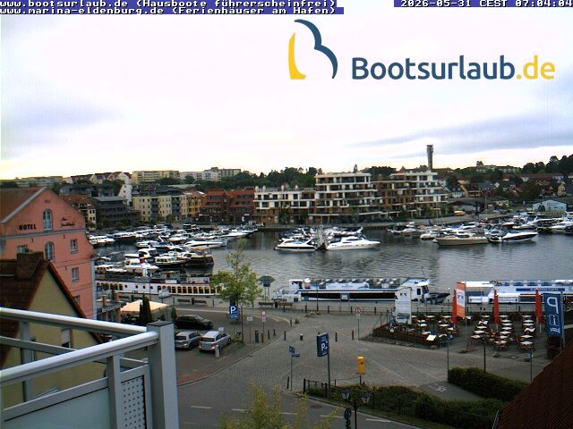Archived image Webcam Port in Waren (Müritz)