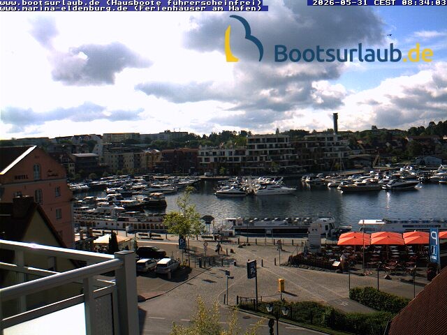 Archived image Webcam Port in Waren (Müritz)