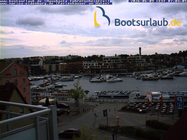 Archiv Foto Webcam Hafen in Waren an der Müritz