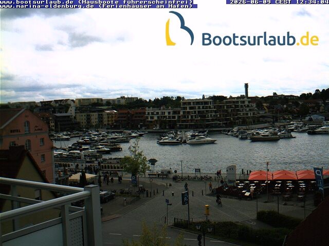 Archiv Foto Webcam Hafen in Waren an der Müritz