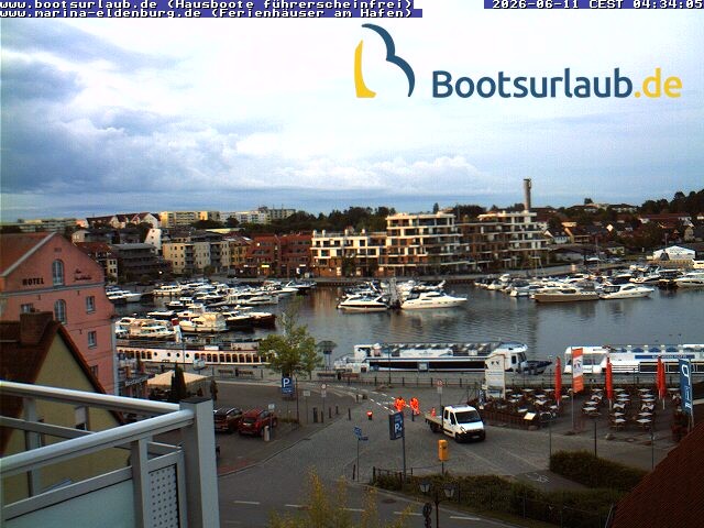 Archived image Webcam Port in Waren (Müritz)