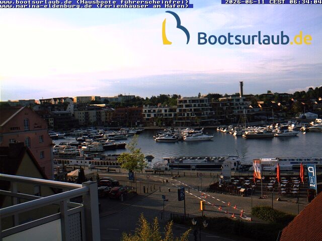 Archived image Webcam Port in Waren (Müritz)