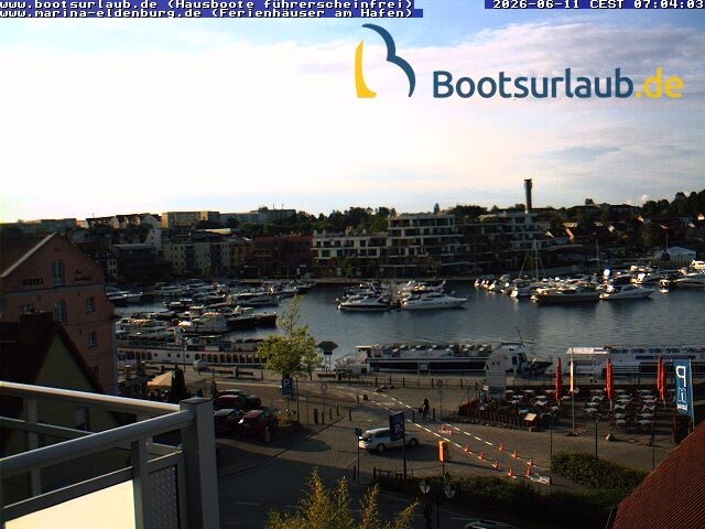 Archived image Webcam Port in Waren (Müritz)