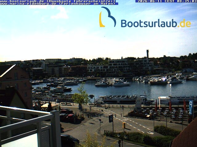 Archived image Webcam Port in Waren (Müritz)