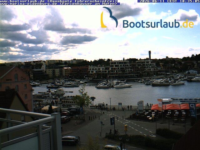 Archived image Webcam Port in Waren (Müritz)