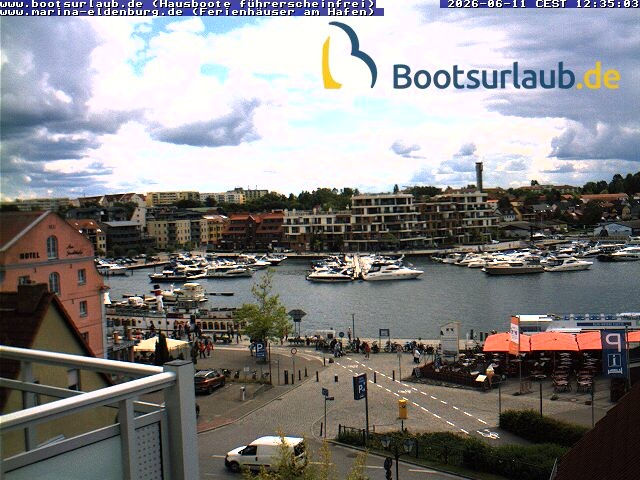 Archived image Webcam Port in Waren (Müritz)