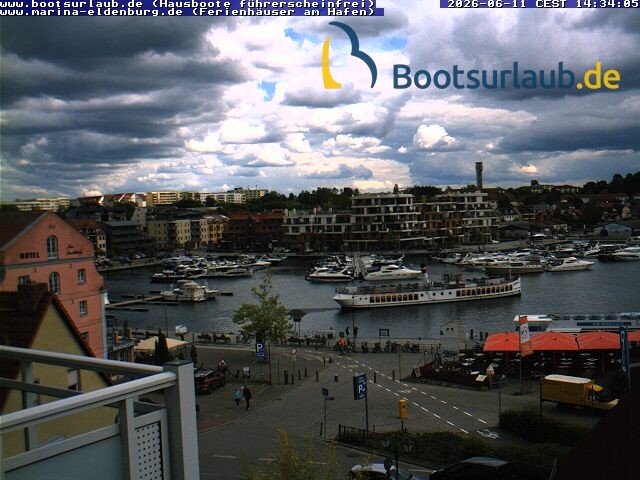 Archived image Webcam Port in Waren (Müritz)