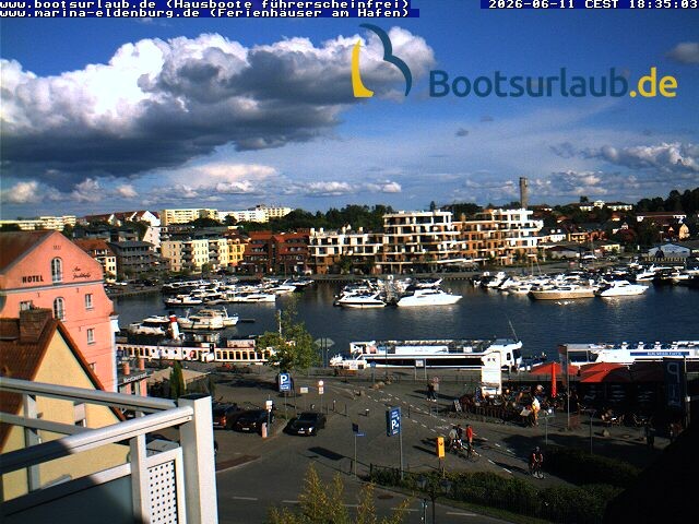 Archived image Webcam Port in Waren (Müritz)
