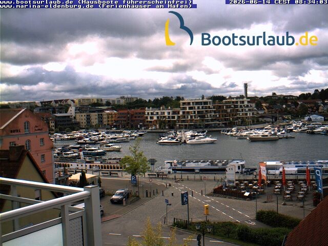 Archived image Webcam Port in Waren (Müritz)