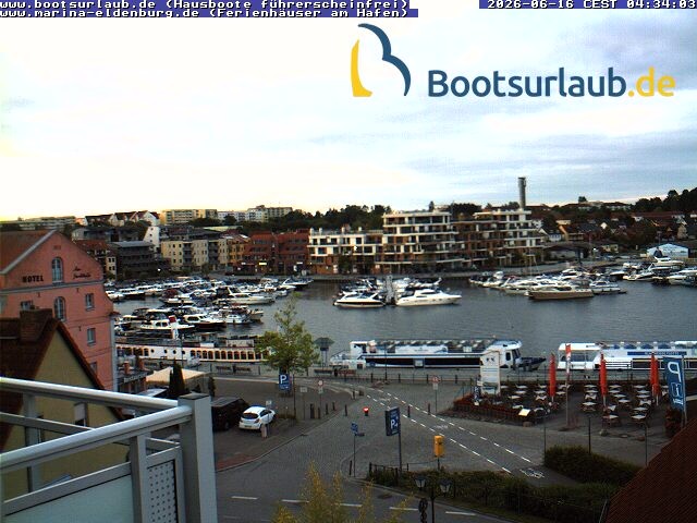 Archived image Webcam Port in Waren (Müritz)