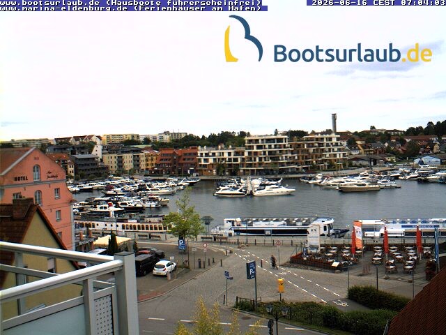 Archived image Webcam Port in Waren (Müritz)