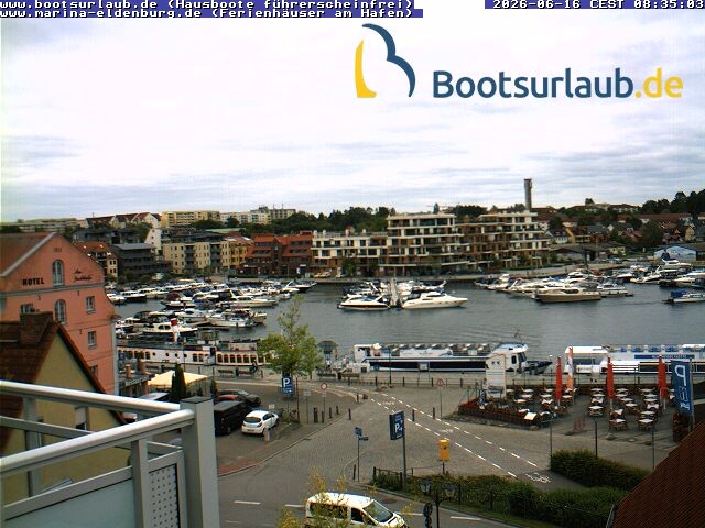 Archived image Webcam Port in Waren (Müritz)