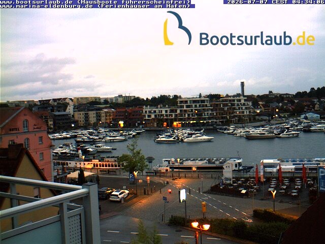 Archiv Foto Webcam Hafen in Waren an der Müritz