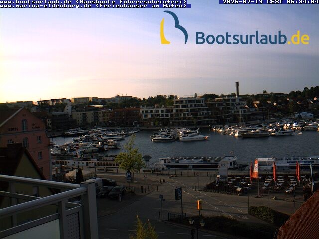 Archived image Webcam Port in Waren (Müritz)