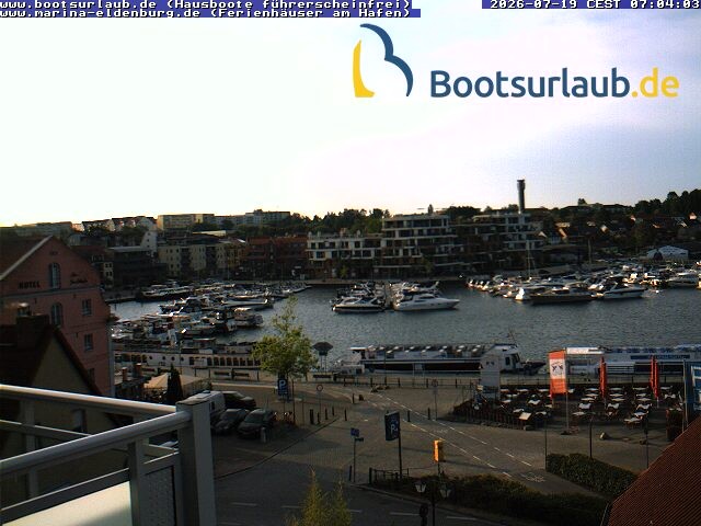 Archived image Webcam Port in Waren (Müritz)