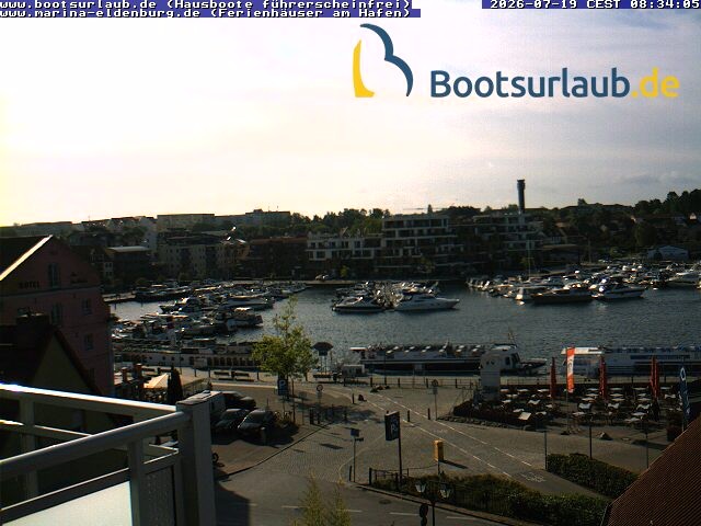 Archived image Webcam Port in Waren (Müritz)
