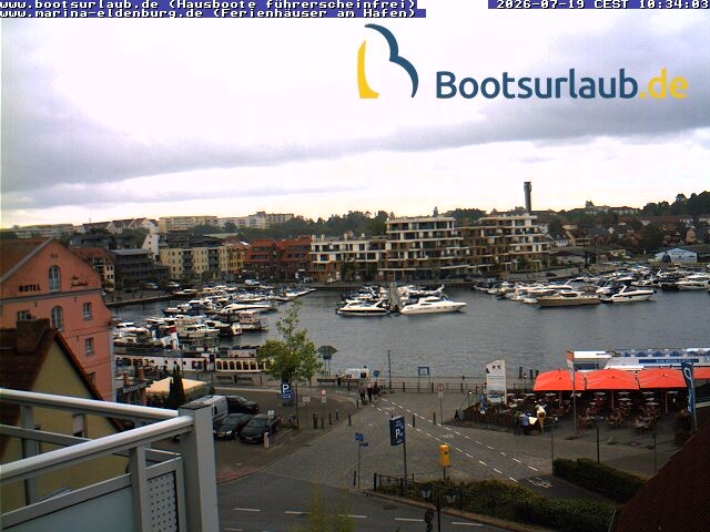 Archived image Webcam Port in Waren (Müritz)