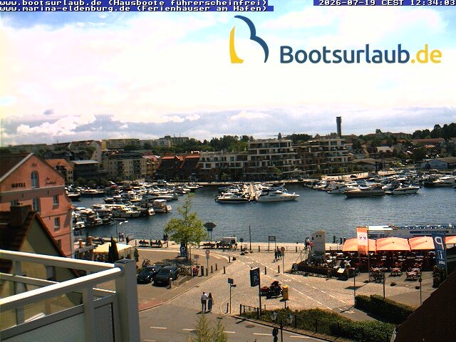 Archived image Webcam Port in Waren (Müritz)