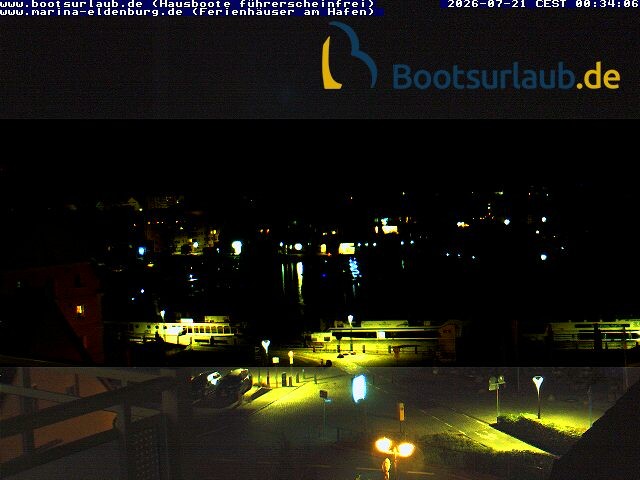 Archiv Foto Webcam Hafen in Waren an der Müritz