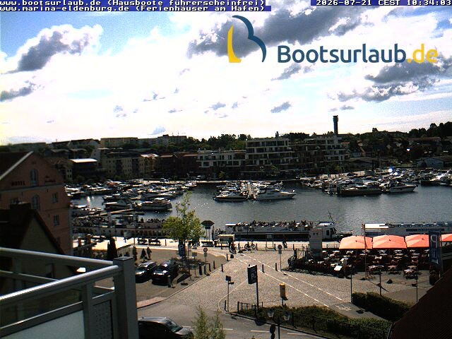 Archiv Foto Webcam Hafen in Waren an der Müritz
