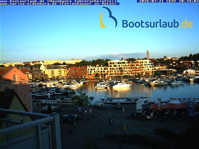 Archiv Foto Webcam Hafen in Waren an der Müritz