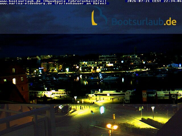 Archiv Foto Webcam Hafen in Waren an der Müritz