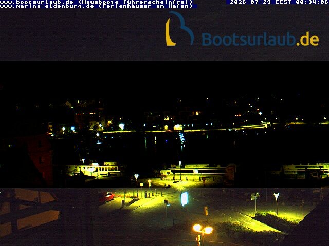 Archiv Foto Webcam Hafen in Waren an der Müritz