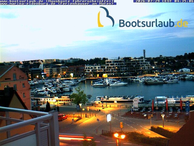 Archiv Foto Webcam Hafen in Waren an der Müritz