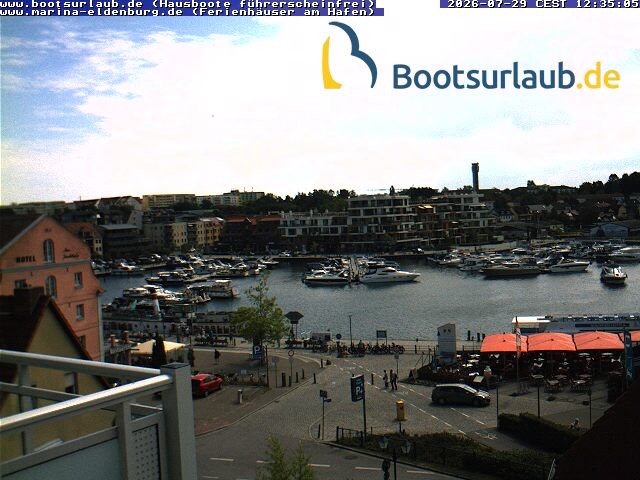 Archiv Foto Webcam Hafen in Waren an der Müritz