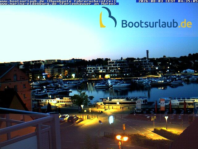 Archiv Foto Webcam Hafen in Waren an der Müritz