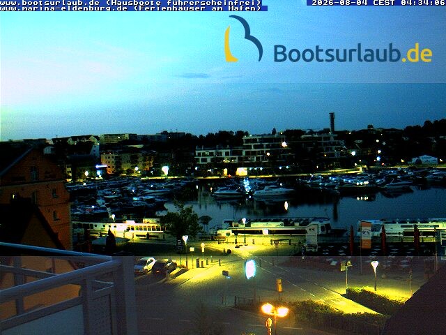 Archiv Foto Webcam Hafen in Waren an der Müritz