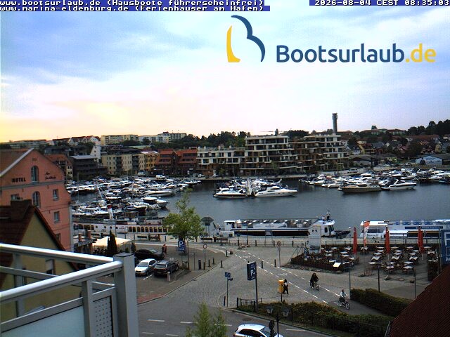 Archiv Foto Webcam Hafen in Waren an der Müritz