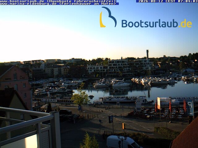 Archiv Foto Webcam Hafen in Waren an der Müritz