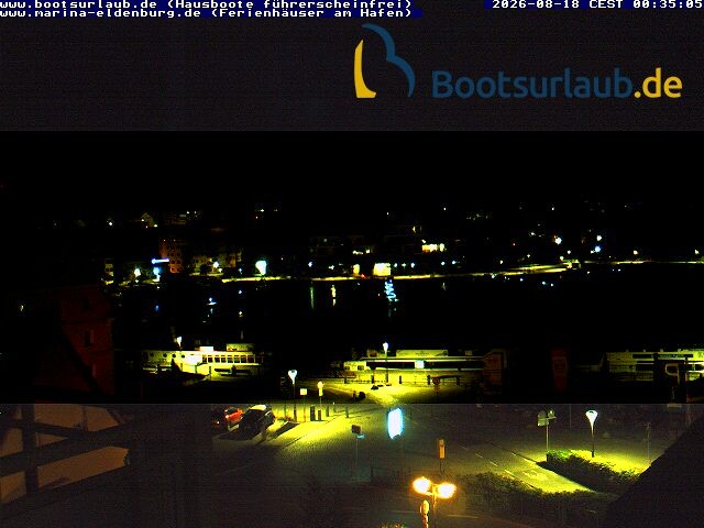 Archiv Foto Webcam Hafen in Waren an der Müritz